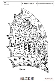 Zenteangle boyama sayfaları